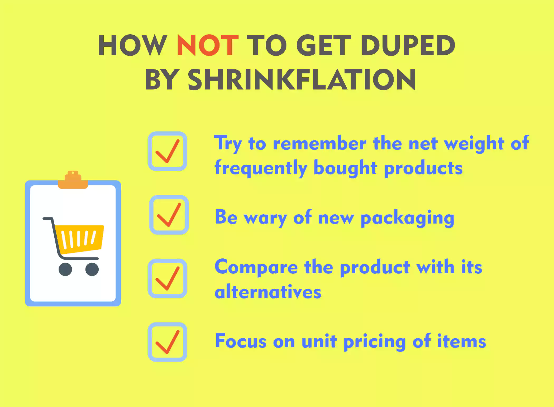 How not to get duped by shrinkflation