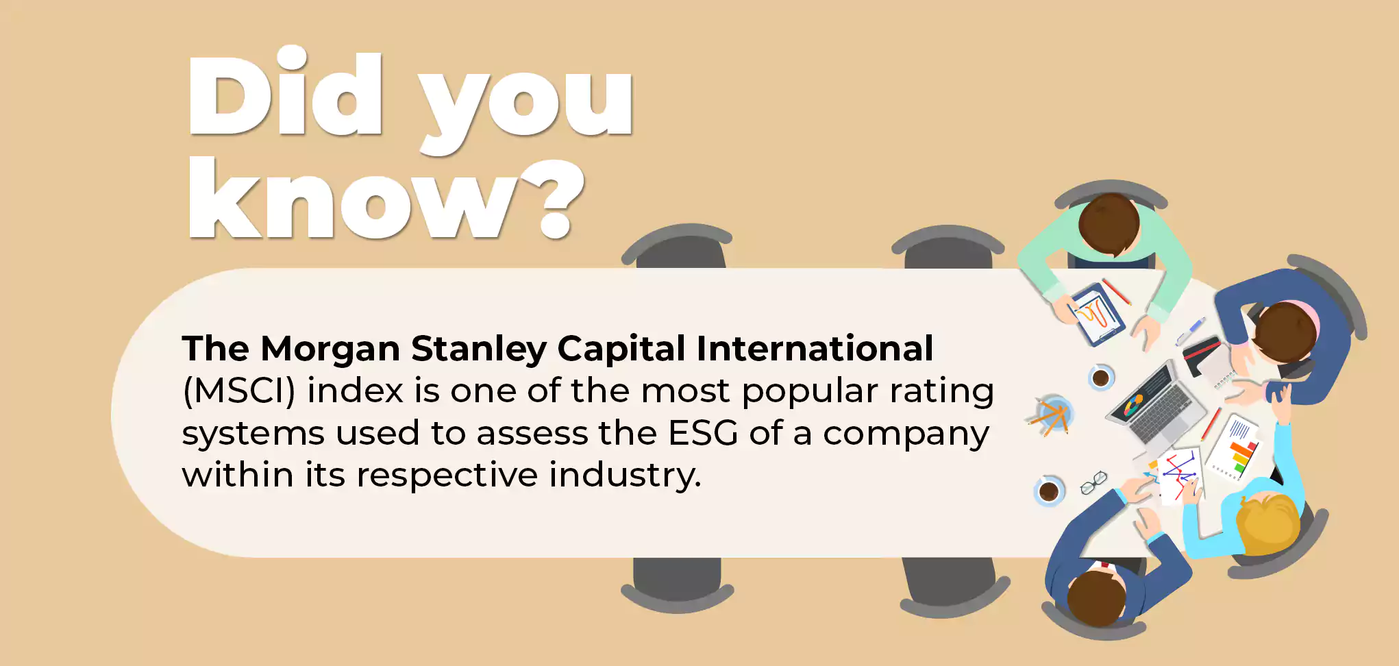 MSCI used to rate ESG
