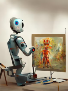 How does ‘AI art’ work